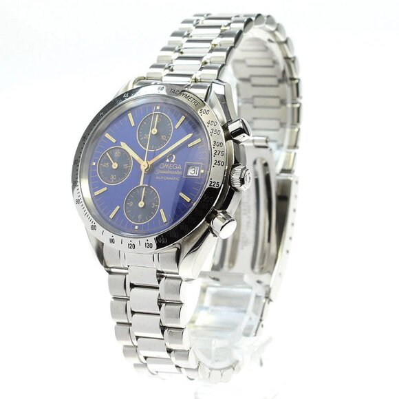 OMEGA Speedmaster 3511.81 Chronograph Blue Dial Automatic Men's Watch_818898 - Picture 2 of 6